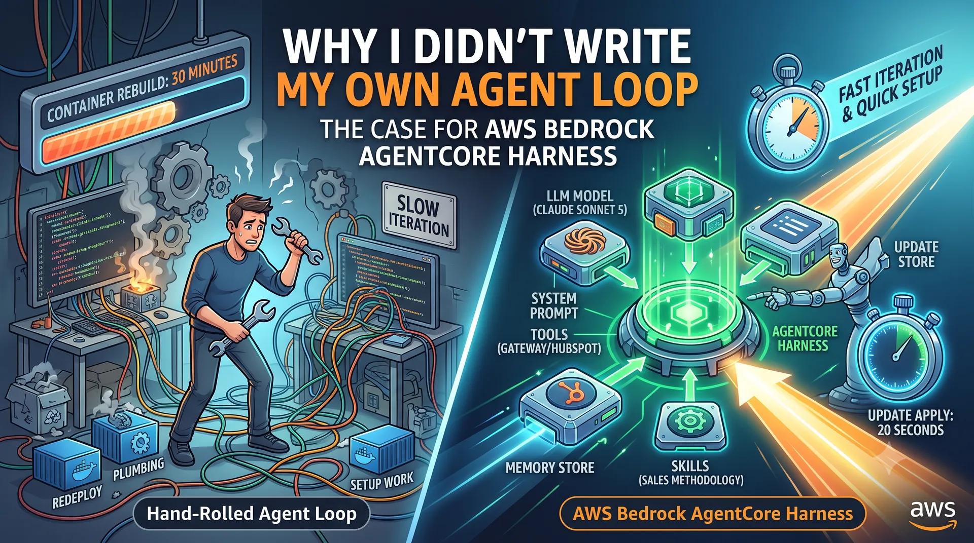 Why I Didn't Write My Own Agent Loop: The Case for AgentCore Harness