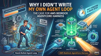 Warum ich keine eigene Agent-Loop geschrieben habe: Das Argument für AgentCore Harness