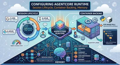 AgentCore Runtime konfigurieren: Session-Lifecycle, Container-Backing, Memory