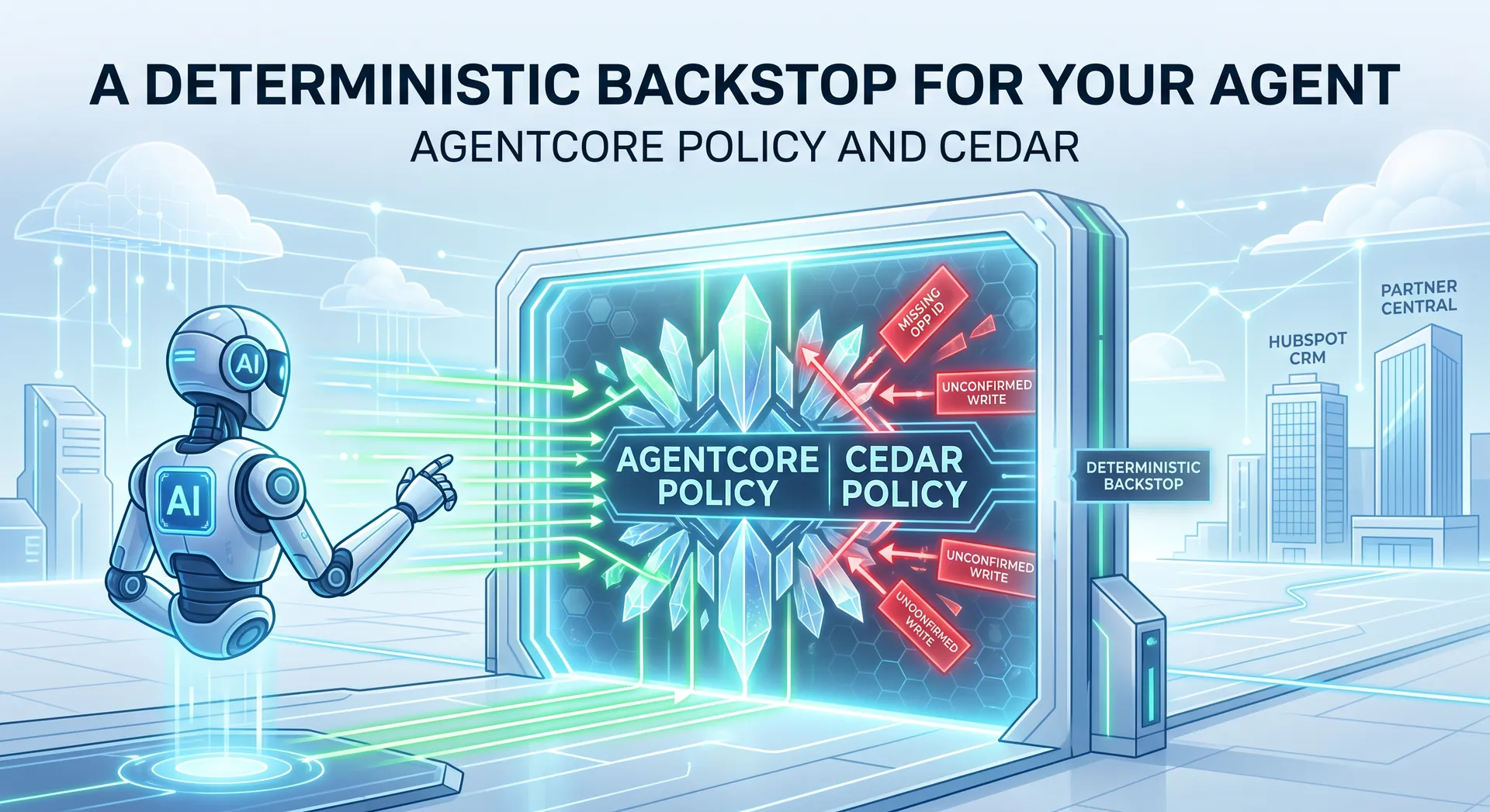 A Deterministic Backstop for Your Agent: AgentCore Policy and Cedar