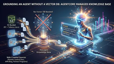 Einen Agent ohne Vektordatenbank grounden: AgentCore Managed Knowledge Base