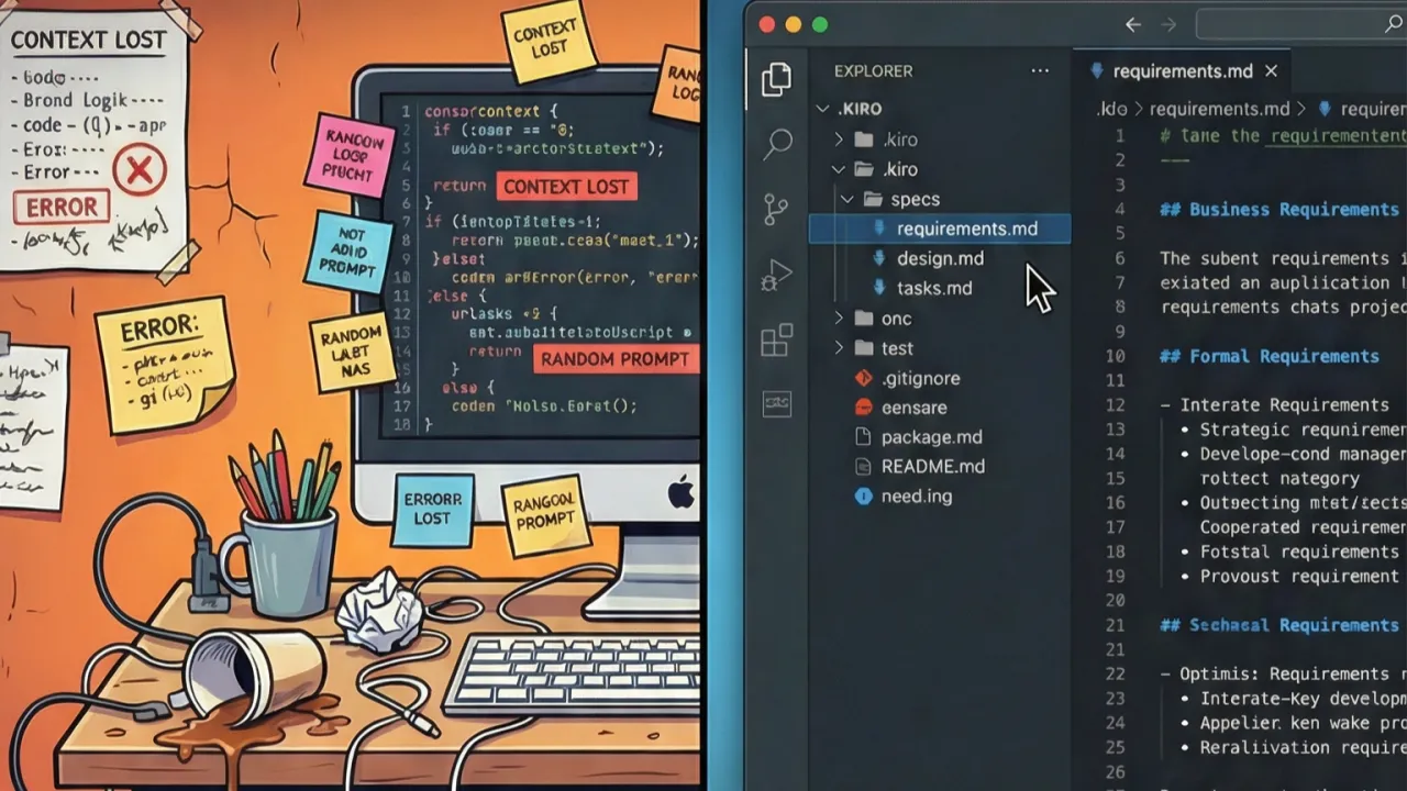 Kiro vs. Vibe Coding: Warum Spec-Driven Development der Schlüssel für nachhaltigen Enterprise-Code ist